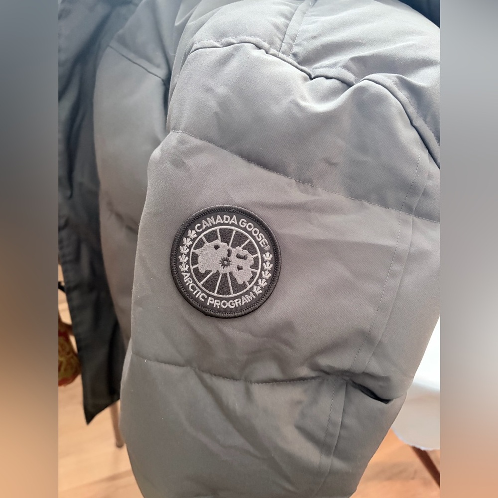 Canada Goose Gray Puffer Jacket